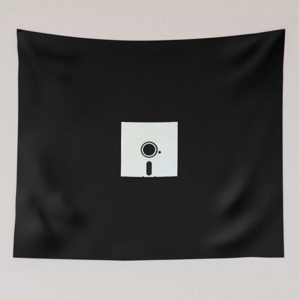 Item preview, 5.25" Floppy Disk white designed and sold by deep-sea-birds.