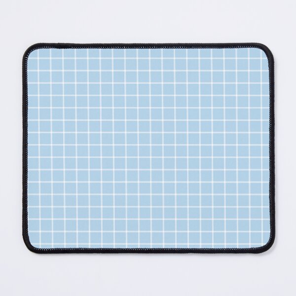 Item preview, Ice Blue And White Mini Gingham Pattern designed and sold by pattern-archive.