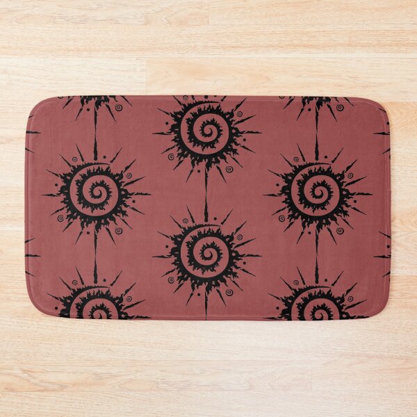 Item preview, Midsummer Sun Spiral Tribal Boho Art designed and sold by Christine Krahl.