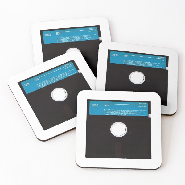 Item preview, 5.25" Floppy Disk black w. label designed and sold by deep-sea-birds.