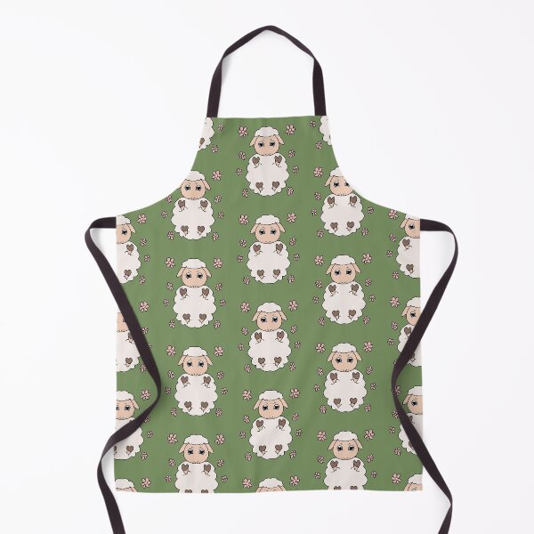Item preview, Cute Sheep Lying Among Flowers designed and sold by HugSomeNettles.