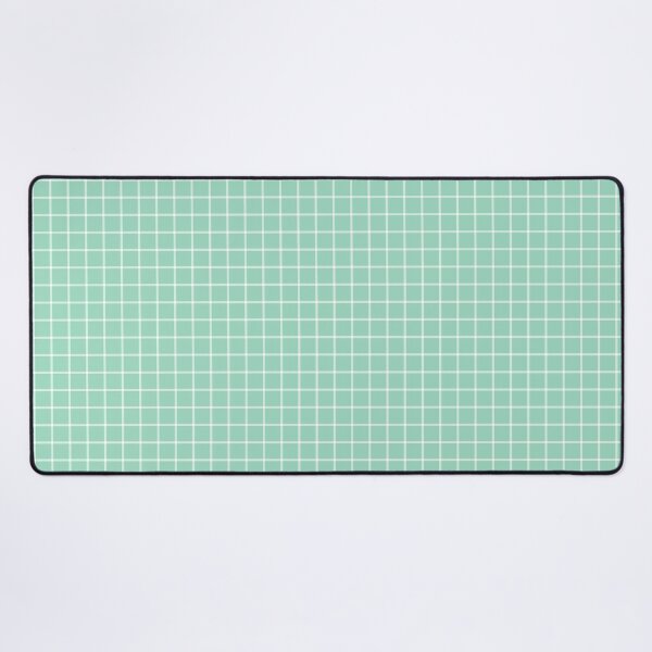 Item preview, Mint And White Mini Gingham Pattern designed and sold by pattern-archive.