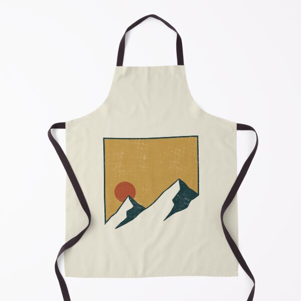 Item preview, Vintage Mountainscape - Yellow Version designed and sold by SommersethArt.