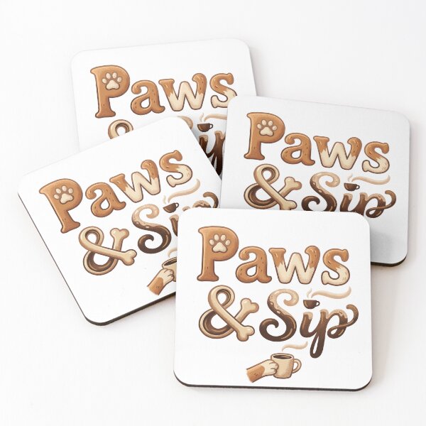Item preview, Textured Retro Dog and Coffee Quote Typography Graphic Illustration designed and sold by DiNata.