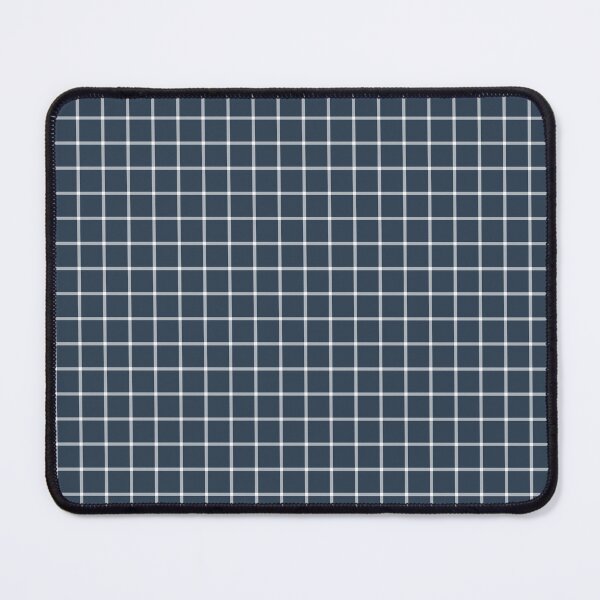 Item preview, Navy And White Mini Gingham Pattern designed and sold by pattern-archive.