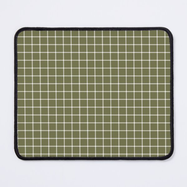 Item preview, Olive And White Mini Gingham Pattern designed and sold by pattern-archive.