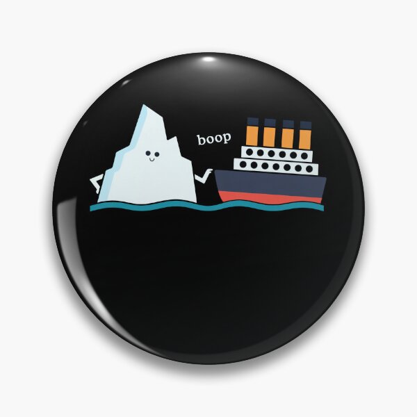 Item preview, Iceberg Boop Ship Funny meme designed and sold by charoen-design.