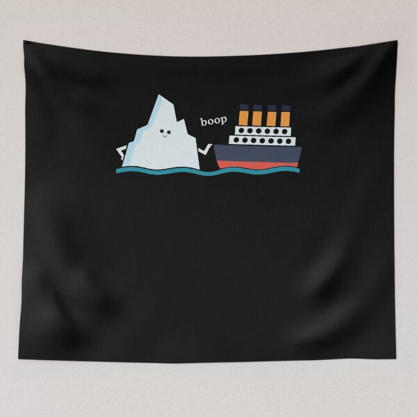 Item preview, Iceberg Boop Ship Funny meme designed and sold by charoen-design.