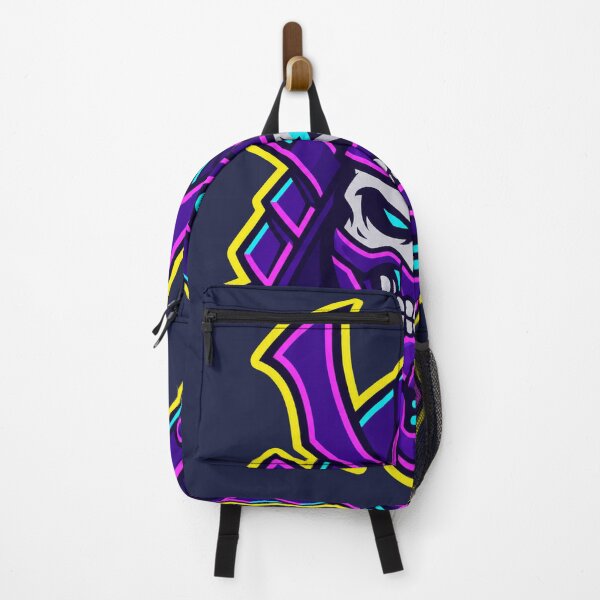 Item preview, Neon Cyber Samurai Skull Mascot designed and sold by Idans.