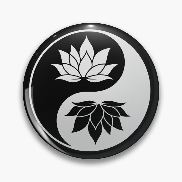 Item preview, Yin Yang with Lotus Flowers designed and sold by jkrphoto.