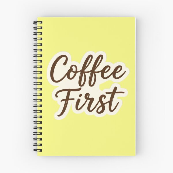 Item preview, Coffee First Coffee Lover Aesthetic Typography Design designed and sold by bvdesignart.