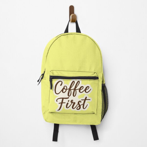 Item preview, Coffee First Coffee Lover Aesthetic Typography Design designed and sold by bvdesignart.