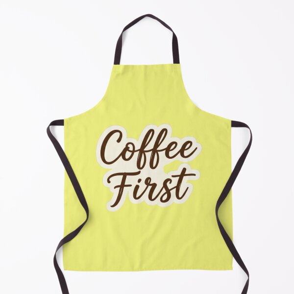 Item preview, Coffee First Coffee Lover Aesthetic Typography Design designed and sold by bvdesignart.