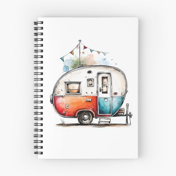 Item preview, Retro Camper Trailer,ca Cozy Camping Vibes designed and sold by dharanna.
