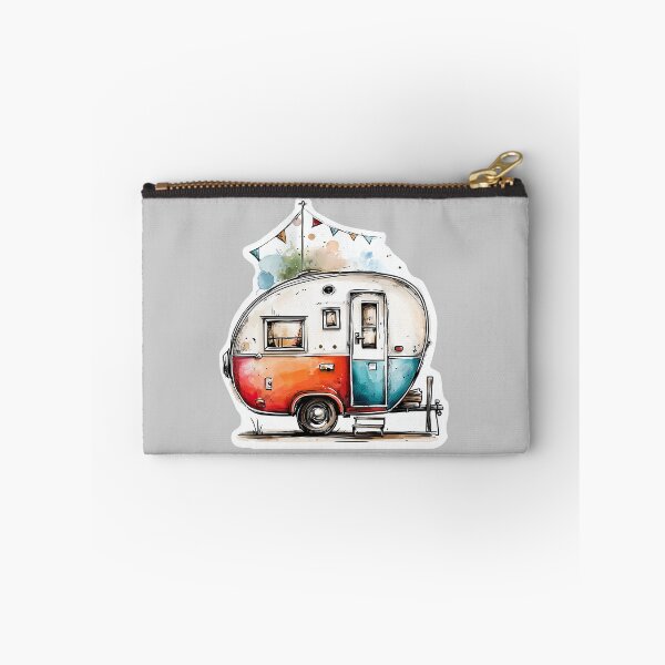 Item preview, Retro Camper Trailer,ca Cozy Camping Vibes designed and sold by dharanna.