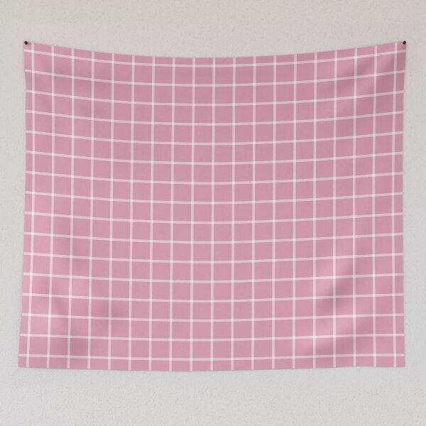 Item preview, Rose And White Mini Gingham Pattern designed and sold by pattern-archive.