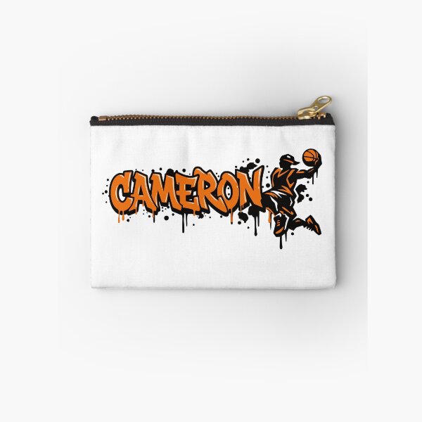 Item preview, Cameron Basketball Graffiti Street Art Slam Dunk Design designed and sold by digital.stickerperso.com.