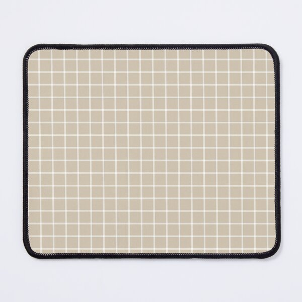 Item preview, Sand And White Mini Gingham Pattern designed and sold by pattern-archive.