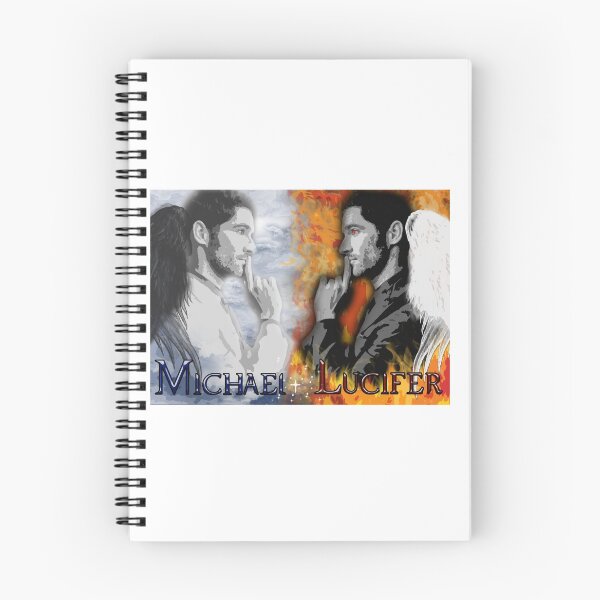 Item preview, Lucifer and Michael - Heaven and Hell - designed and sold by Skydevil1985.