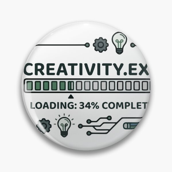 Item preview, Creativity EXE Loading Bar Funny Programmer Design designed and sold by Code  Monkeys.