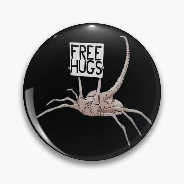 Item preview, Free Hugs Alien Funny Horror Parody | Cute Creepy Sci-Fi Xenomorph Meme designed and sold by AS94 Creative Designs.