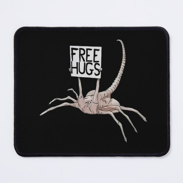 Item preview, Free Hugs Alien Funny Horror Parody | Cute Creepy Sci-Fi Xenomorph Meme designed and sold by AS94 Creative Designs.