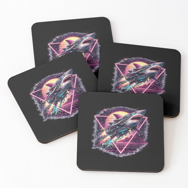 Item preview, Retro Void Shark Velocity designed and sold by KellyCottama.
