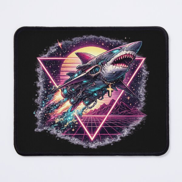 Item preview, Retro Void Shark Velocity designed and sold by KellyCottama.