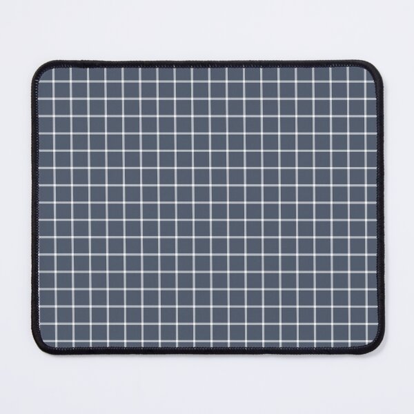 Item preview, Slate And White Mini Gingham Pattern designed and sold by pattern-archive.