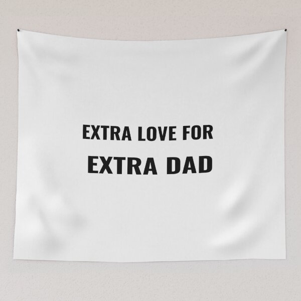 Item preview, Extra Love For Extra Dad T-Shirt – Plus Size Father's Day Gift | Uncle Jichuan designed and sold by Uncle-Jichuan.