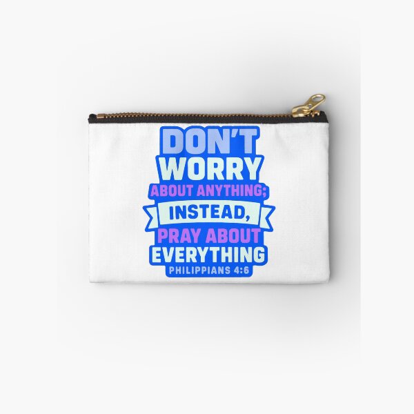 Item preview, Philippians 4:6 Don’t Worry About Anything Pray About Everything designed and sold by plushism.