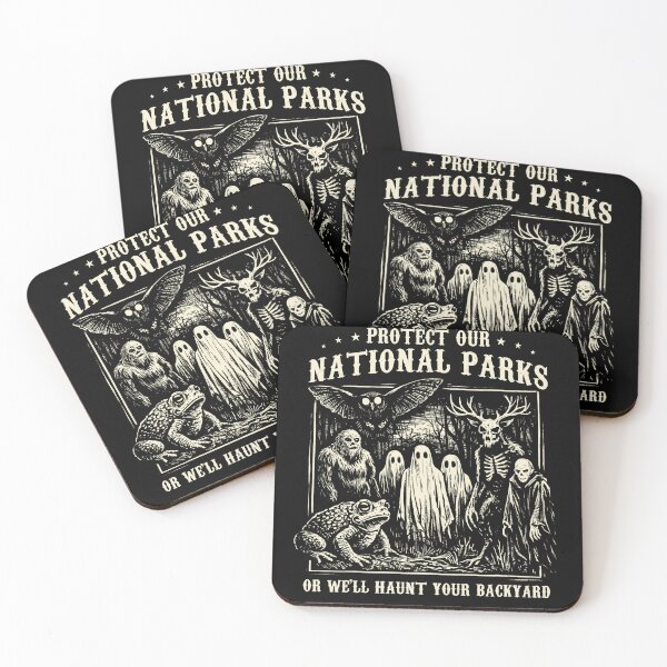 Item preview, Protect Our National Parks Or We'll Haunt Your Backyards designed and sold by charoen-design.