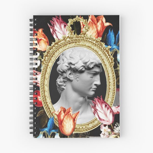 Item preview, Head from the statue of David - collage designed and sold by elenabdesigns.
