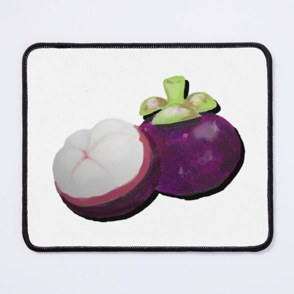 Item preview, Fresh Purple Mangosteen Tropical Fruit Graphic designed and sold by ALYGADesign.