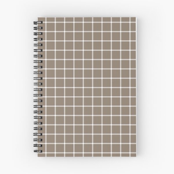 Item preview, Taupe And White Mini Gingham Pattern designed and sold by pattern-archive.