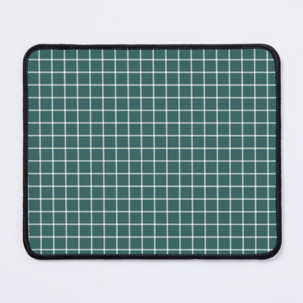 Item preview, Teal And White Mini Gingham Pattern designed and sold by pattern-archive.