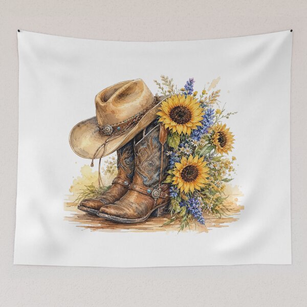 Item preview, Rustic Western Country Floral Art designed and sold by PetalGarden.