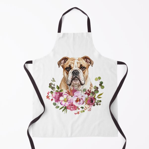 Artikelvorschau, Aquarell Bulldogge entworfen und verkauft von Liededrom..