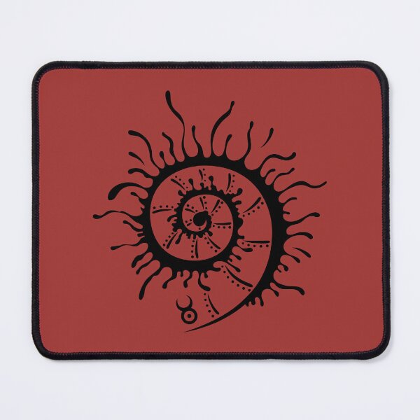 Item preview, Midsummer Spiral Sun Tribal Boho Art designed and sold by Christine Krahl.