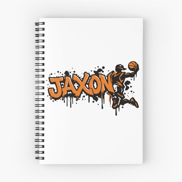 Item preview, Jaxon Basketball Graffiti Street Art Slam Dunk Design designed and sold by digital.stickerperso.com.