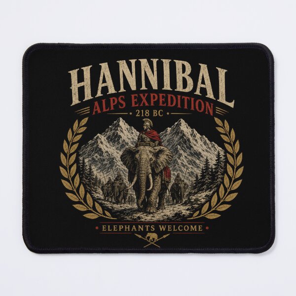 Item preview, Hannibal Alps Expedition designed and sold by Retr0Tshirts.