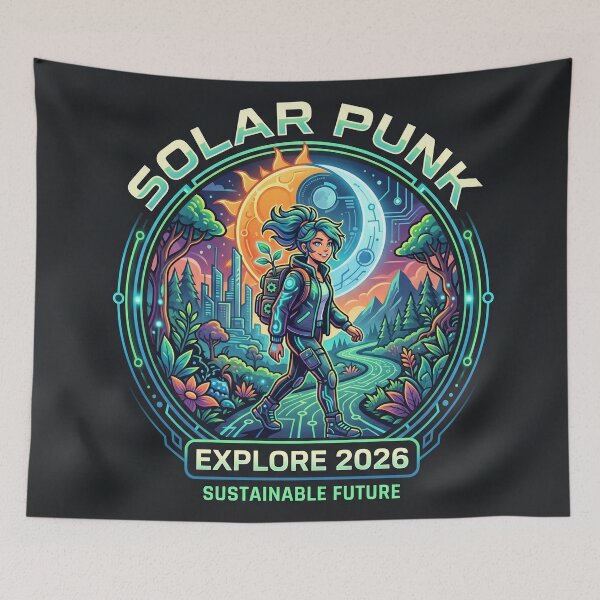 Item preview, Future Solar Punk | Explore 2026 | Design 2026 designed and sold by BigBoyFunky.