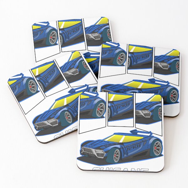 Item preview, HW Acceleracers Chicane Poster Art designed and sold by Heybratan.
