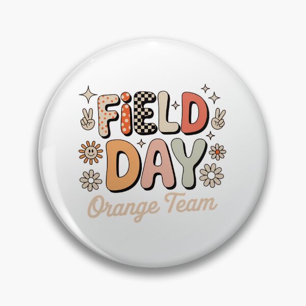 Item preview, Field Day Orange Team for Teacher Kids Field Day Games  designed and sold by SapfireStuArt.