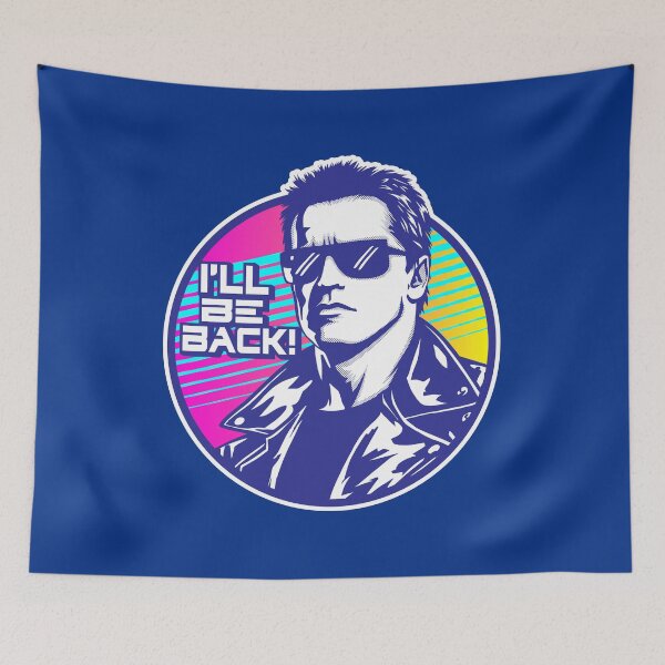 Item preview, Retro I'll be back designed and sold by edcarj82.