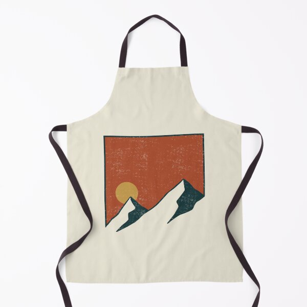 Item preview, Vintage Mountainscape - Red Version designed and sold by SommersethArt.
