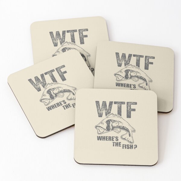 Item preview, WTF where's the Fish Funny Fishing  designed and sold by Alexaltay.