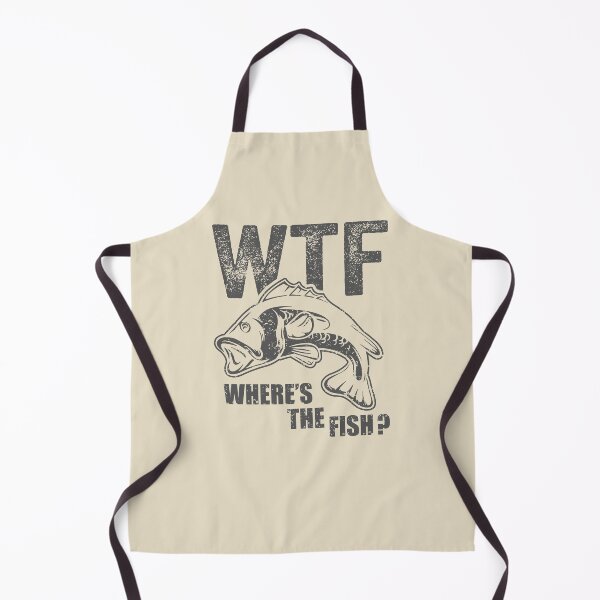 Item preview, WTF where's the Fish Funny Fishing  designed and sold by Alexaltay.
