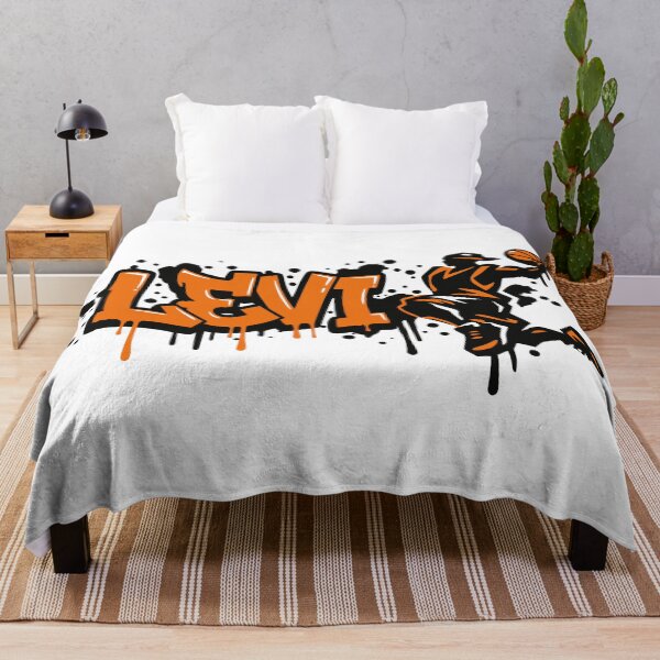Item preview, Levi Basketball Graffiti Street Art Slam Dunk Design designed and sold by digital.stickerperso.com.