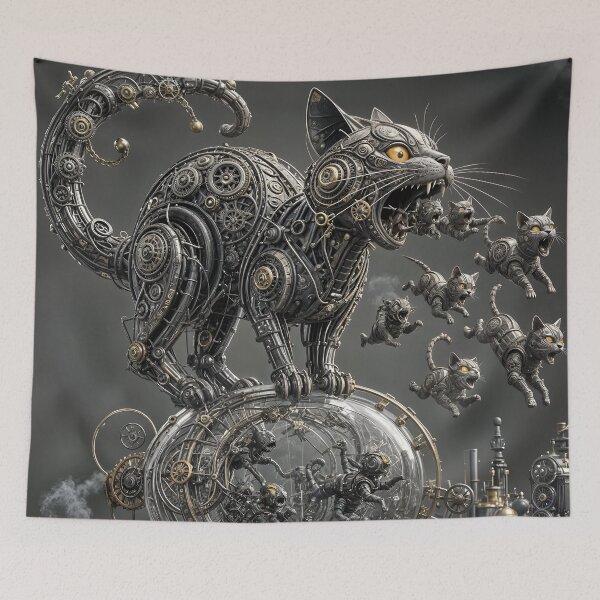 Item preview, The graceful paradox of thermodynamics: The cat generator of eternity designed and sold by KunstGeist.